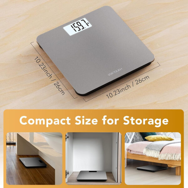 Smart Bathroom Scale for Body Weight, Digital Weighing Scale with BMI, Body Fat, Muscle Mass, Bluetooth Machine for People, Work with App, 14 Body Composition Analyzer