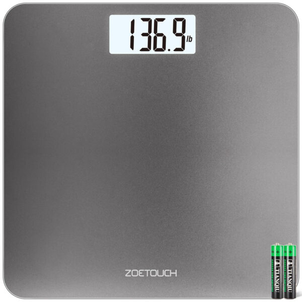 Smart Bathroom Scale for Body Weight, Digital Weighing Scale with BMI, Body Fat, Muscle Mass, Bluetooth Machine for People, Work with App, 14 Body Composition Analyzer