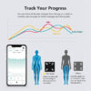 689361c64e306fe32511a68be700b3889288846590c767bb08b1f.jpg NUTRI FIT Smart Scale for Body Weight Body Composition Monitor, Bathroom Digital Weighing Scale with BMI, Body Fat, Muscle Mass, Accurate Bluetooth Home User Health Equipment Sync Apps