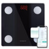 689362ad90749f14ca6a1080d8e55f1242691adcc1b5fd8f580cb.jpg NUTRI FIT Bathroom Scale Smart Digital Bluetooth Scales for Body Weight, Body Fat, BMI Body Composition Analyzer Weighing Scale with High Precision Measurements Sync APP Heavy Duty 330lbs