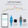 689362af8e92aa586b177852bd8a1cd0c059351f0ba5abd6a74cf.jpg NUTRI FIT Bathroom Scale Smart Digital Bluetooth Scales for Body Weight, Body Fat, BMI Body Composition Analyzer Weighing Scale with High Precision Measurements Sync APP Heavy Duty 330lbs