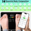 689362e2073594f76da6a51c0923b08d322212443cde6746fa161.jpg Arboleaf Smart Scale with BMI, Body Fat, Muscle Mass, 14 Composition Metrics, Large LED Display, Digital Bathroom Scale for Weight, Accurate Weighing Machine, App Sync, 500lbs, 11.8"