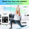 689362ebb180d7fdbb0af4835fa0dcecb3248d462f942ec22b139.jpg Arboleaf Smart Scale with BMI, Body Fat, Muscle Mass, 14 Composition Metrics, Large LED Display, Digital Bathroom Scale for Weight, Accurate Weighing Machine, App Sync, 500lbs, 11.8"