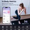 68936318163cc7d2221e5558792c2a63a8eb95e674e69aff3fbbb.jpg Professional Smart Scale for Body Weight, BMI, Body Fat, Muscle Mass, Highly Accurate Body Composition Weighing Machine, Bathroom Digital Scale Large Display Sync with Fitness App, 450lb