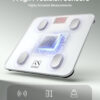 6893633e2e096c768c88cc8c1de0b5af9661dce4cf770488052f4.jpg FITINDEX Smart Scale for Body Weight, Scale with BMI, Body Fat, Muscle Mass, Digital, Bathroom, Weighing, Bluetooth, Body Composition Monitor Health Analyzer with App, FSA HSA Eligible, 400lb, Black