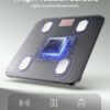 6893634523042f41bca81859ec7fe53e5b3f9e07d64b758f24462.jpg FITINDEX Smart Scale for Body Weight, Scale with BMI, Body Fat, Muscle Mass, Digital, Bathroom, Weighing, Bluetooth, Body Composition Monitor Health Analyzer with App, FSA HSA Eligible, 400lb, Black