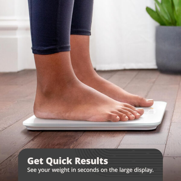 68936382d177659a3467c6d94bf1ba76a7db3826cfc7345dabf87.jpg Greater Goods Smart Weight Scale – Digital Bathroom Scale with BMI, Body Fat & Muscle Mass, Bluetooth and Wi-Fi Sync with Weight Gurus App, Large Display, 440lb Capacity