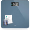 6893638f03cb915e7bb6a32f0ab0eed9a1401be91eb12ffbe8547.jpg Greater Goods Smart Weight Scale – Digital Bathroom Scale with BMI, Body Fat & Muscle Mass, Bluetooth and Wi-Fi Sync with Weight Gurus App, Large Display, 440lb Capacity