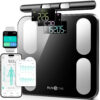 689363c758bd79f89cad0790a819c980df6739f0960dca2a26818.jpg Runstar Digital Bathroom Scale for Body Weight, Body Fat, BMI 28 Measurements, Innovative 8-Electrode Smart Scales FSA or HSA Eligible with Voice Prompt Function High Accurate Bluetooth Weight Machine