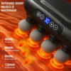 6893658766540070d52144e3311906ae1757ba05e483be17a2d6a.jpg 16-Drive 8-Head Massage Gun Set, Deep Tissue Massage Gun Portable with 3 Modes & 30 Intensities, Red Light Therapy, Quiet Percussion Massager for Legs, Waist, Buttocks Muscles Pain Relief