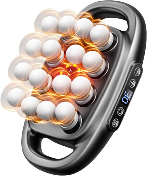 689365c7b1923a331db5f94089719f430bca3b85630e44b2a4daa.jpg 16-Head Massage Gun Set with 30 Levels & 3 Modes, Massage Gun Deep Tissue Neck Massager with 16 Heads, for Deep Tissue, Back, Shoulders, Legs, Pain Relief