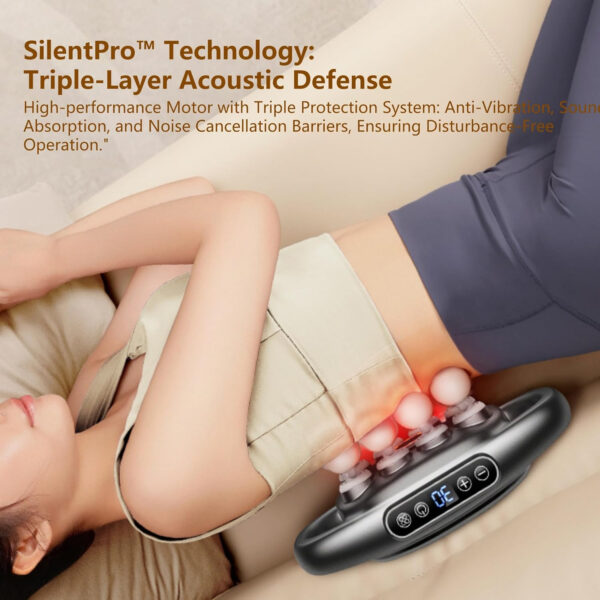 689365cf77b28e09b07d16b8678e63ccadf9bee25816c3f3e9a64.jpg 16-Head Massage Gun Set with 30 Levels & 3 Modes, Massage Gun Deep Tissue Neck Massager with 16 Heads, for Deep Tissue, Back, Shoulders, Legs, Pain Relief