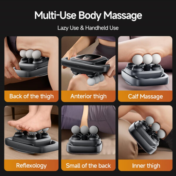 689365d5787bf1d12126449c68816f7ea86064d871c31e371b339.jpg 16-Head Massage Gun Set with 30 Levels & 3 Modes, Massage Gun Deep Tissue Neck Massager with 16 Heads, for Deep Tissue, Back, Shoulders, Legs, Pain Relief