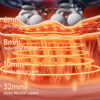 689365da46e945f4671a4c8401dc79e64bec3f4b790e426f6f454.jpg 16-Head Massage Gun Set with 30 Levels & 3 Modes, Massage Gun Deep Tissue Neck Massager with 16 Heads, for Deep Tissue, Back, Shoulders, Legs, Pain Relief