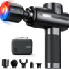 6893667063e43b91b0d9b5c833008b39e38054b6fa111d051a0ac.jpg RENPHO Thermacool Massage Gun Deep Tissue with Heat and Cold Head, Handheld Muscle Massager with Carry Case, Percussion Body Muscle Masajeador for Men Women Athletes, Active