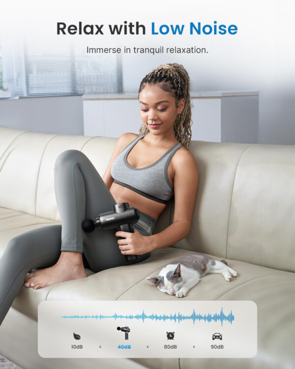 6893667fa6d99ef6ee3d7a98e9c33f5303741155dd2c0aa10a5c4.jpg RENPHO Thermacool Massage Gun Deep Tissue with Heat and Cold Head, Handheld Muscle Massager with Carry Case, Percussion Body Muscle Masajeador for Men Women Athletes, Active