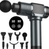 689366b83ac53ff17c69844df4effbb3f158d66ff5700b80a2709.jpg JQX Massage Gun, Deep Tissue Massager Gun for Pain Relief, Percussion Muscle Massage Gun for Athelets, Handheld Electric Back Massager with 30 Speed Levels & 9 Massage Heads