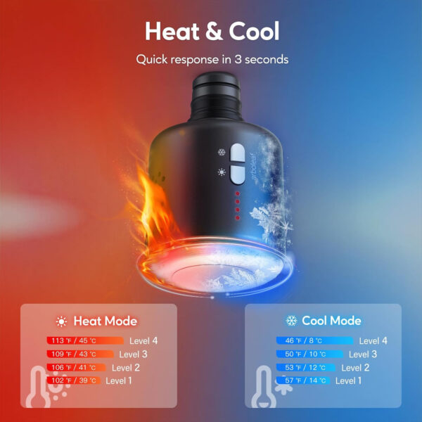 68936745a2fa307a32619958813ebb5cee1f56b8a3febbfdd26e8.jpg arboleaf Thermacool Massage Gun Deep Tissue with Heat and Cold Head, Full-Metal Electric Portable Hand Held Massager Gun for Back, Body Sore Muscles, Pain Relief