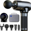 68936853586449be2a1d2e2d5cfd3888091d69b645d7dc1b5cb34.jpg cotsoco Massage Gun Deep Tissue,Portable Percussion Muscle Massager for Whole Body Back Pain Relief,Electric Handheld Sport Massager with 5 Massage Heads 5 Speed