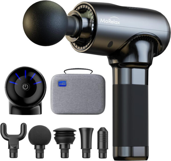 68936853586449be2a1d2e2d5cfd3888091d69b645d7dc1b5cb34.jpg cotsoco Massage Gun Deep Tissue,Portable Percussion Muscle Massager for Whole Body Back Pain Relief,Electric Handheld Sport Massager with 5 Massage Heads 5 Speed