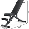 BARWING Adjustable Weight Bench Workout Bench, 1000 LB Heavy Duty Incline Decline Bench for Home Gym, Easy Assembly Foldable Training Lifting Bench, Ultra Short Gap 2025 New Version