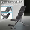 BARWING Adjustable Weight Bench Workout Bench, 1000 LB Heavy Duty Incline Decline Bench for Home Gym, Easy Assembly Foldable Training Lifting Bench, Ultra Short Gap 2025 New Version