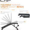 CAP Barbell Multi-Purpose Adjustable Utility Strength Training Weight Bench | Multiple Options