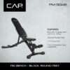 CAP Barbell Multi-Purpose Adjustable Utility Strength Training Weight Bench | Multiple Options