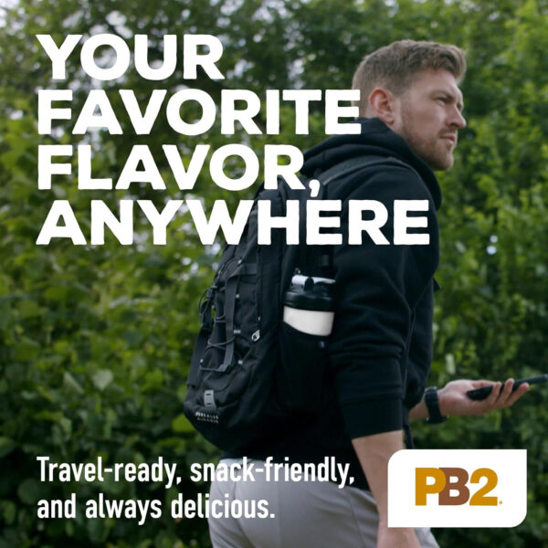 PB2 Pure Peanut Butter Powder - [2 lb/32 oz Jar] - No Added Sugar, No Added Salt, No Added Preservatives - 100% All Natural Roasted Peanuts - 6g of Plant-Based Protein