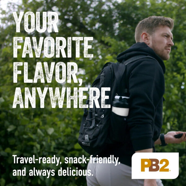 PB2 Pure Peanut Butter Powder - [2 lb/32 oz Jar] - No Added Sugar, No Added Salt, No Added Preservatives - 100% All Natural Roasted Peanuts - 6g of Plant-Based Protein