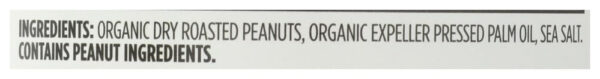365 by Whole Foods Market, Organic Unsweetened Peanut Butter, 16 Ounce