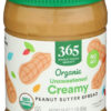 365 by Whole Foods Market, Organic Unsweetened Peanut Butter, 16 Ounce