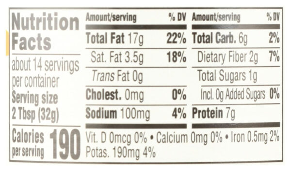 365 by Whole Foods Market, Organic Unsweetened Peanut Butter, 16 Ounce