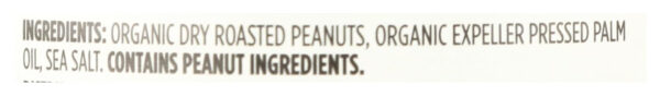 365 by Whole Foods Market, Organic Unsweetened Peanut Butter, 16 Ounce