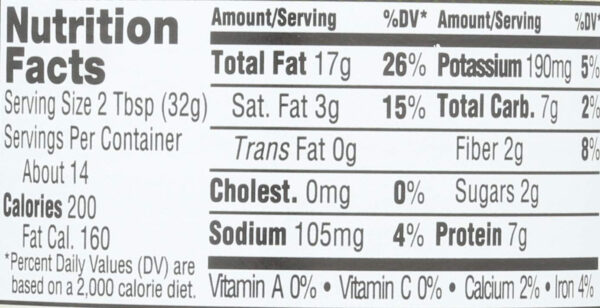 365 by Whole Foods Market, Organic Unsweetened Peanut Butter, 16 Ounce
