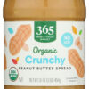 365 by Whole Foods Market, Organic Unsweetened Peanut Butter, 16 Ounce