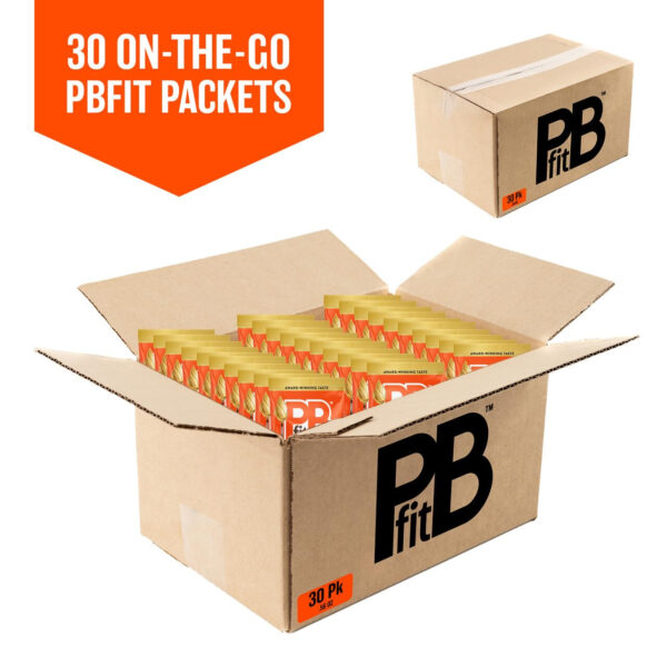 PBfit 24 Ounce Simply Peanut Powdered Peanut Powder, No Added Sugar or Salt, Non-GMO, Plant-Based, Gluten-Free Protein Powder, 9g of Protein 9% DV