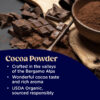 689374a9b4fae36c5eee742b7b1ad44e9d0cb4df534f6a92911df.jpg Enchant Organic Protein Powder, Double Chocolate Peanut Butter flavor – 20g Plant Protein sourced from North American Farms, 5g Prebiotic + fiber, USDA Organic, Non-GMO, Plant-based, Non-Dairy, Vegan, 0.91 lb