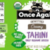 689374c3543864cb9c613761c047d5cdeb6ce52d2c18d9a508b5e.jpg Once Again Organic Creamy Peanut Butter, 16oz - Salt Free, Unsweetened - USDA Organic, Gluten Free Certified, Vegan, Kosher - Glass Jar