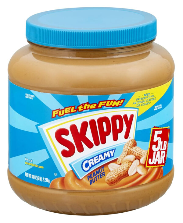 SKIPPY Creamy Peanut Butter, 5 Pound