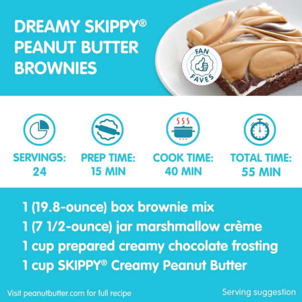SKIPPY Creamy Peanut Butter, 5 Pound