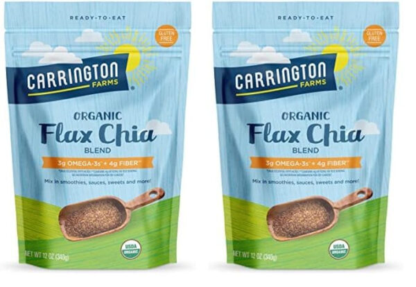 Carrington Farms Flax Chia Blend, Gluten Free, USDA Organic, 12 Ounce