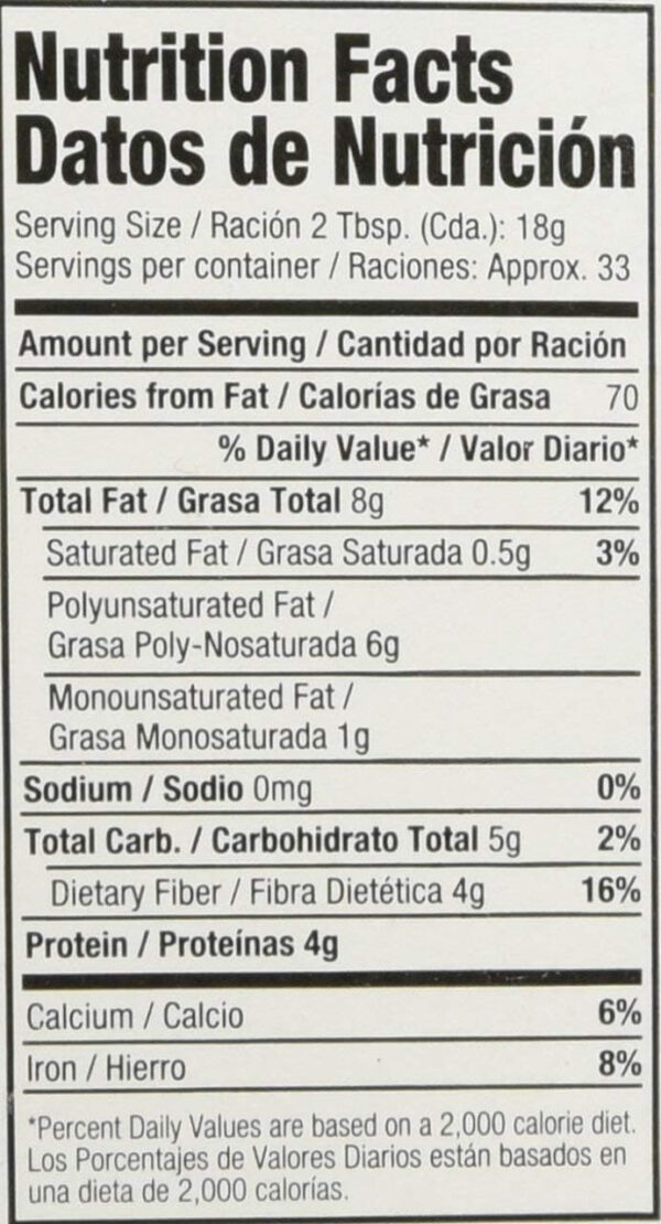 6893792d93cb0da641ef86db2571bc0306e95d27e474c2bbcafd6.jpg Badia Trilogy Health Seeds, 21 Ounce (2 Pack)