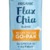 68937946f014fdd386b2beffc2dd302b0fc031d950e9d3c2a1eab.jpg Carrington Farms Organic Flax Chia Packs, 0.4 Ounce (Pack of 12), Gluten-Free, Ready-to-Eat, Omega-3 & Fiber Rich, Non-GMO, Perfect for Smoothies, Oatmeal, Salads, High in Protein