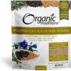 689379913ca758866ccbd4ab7f4a14540c360b13877cb41f7a094.jpg Organic Traditions Sprouted Chia Seeds and Flax Seed Powder, Non-GMO Superfood, 227g/8oz Bag