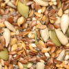 689379a861d948dc964765c5b459a3b155a2142bd0a672042becb.jpg Yupik Organic Super 6 Seeds Mix, 2.2 lb (35.2 oz), GMO-Free, Kosher, Vegan, Rich in Fiber, Nutritious Raw Snack & Topping, With Brown & Golden Flax Seeds, Sunflower, Sesame, Chia & Pumpkin Seeds