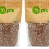 689379aff30327b9dd7545fc3694892450291bcb59fb5d144bb5a.jpg Yupik Organic Super 6 Seeds Mix, 2.2 lb (35.2 oz), GMO-Free, Kosher, Vegan, Rich in Fiber, Nutritious Raw Snack & Topping, With Brown & Golden Flax Seeds, Sunflower, Sesame, Chia & Pumpkin Seeds