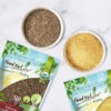Food to Live Organic Omega Power Flax and Chia Seeds Blend, 2 Pounds Cold-Milled from Whole Seeds, Non-GMO, Vegan, Kosher, Bulk. Rich in Omega 3 Fatty Acids. Perfect for Smoothies and Shakes