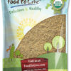 Food to Live Organic Omega Power Flax and Chia Seeds Blend, 2 Pounds Cold-Milled from Whole Seeds, Non-GMO, Vegan, Kosher, Bulk. Rich in Omega 3 Fatty Acids. Perfect for Smoothies and Shakes
