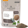 Navitas Organics Chia Seeds – For Chia Pudding, Smoothies, Baking, Salads & More – Omega 3, Fiber, Minerals - USDA Organic, Non GMO, Kosher, Gluten Free, Keto (8oz. Bag, 8 Servings)